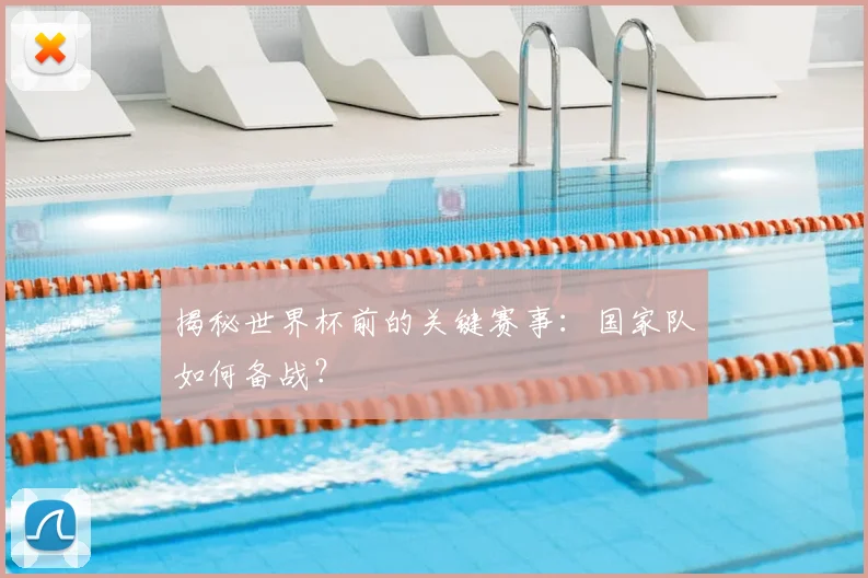 揭秘世界杯前的关键赛事:国家队如何备战?